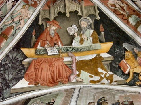 Elva affresco di Hans Clemer